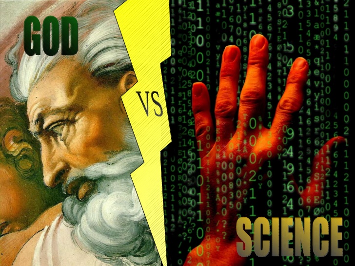 god vs science